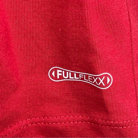 XL Noble Outfitters Red Classic Work Tee Mens Short Sleeve Opaque Heavy Cotton - Picture 9 of 14